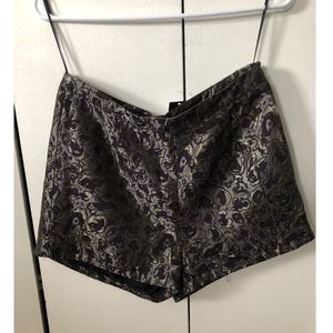 leopard print shorts